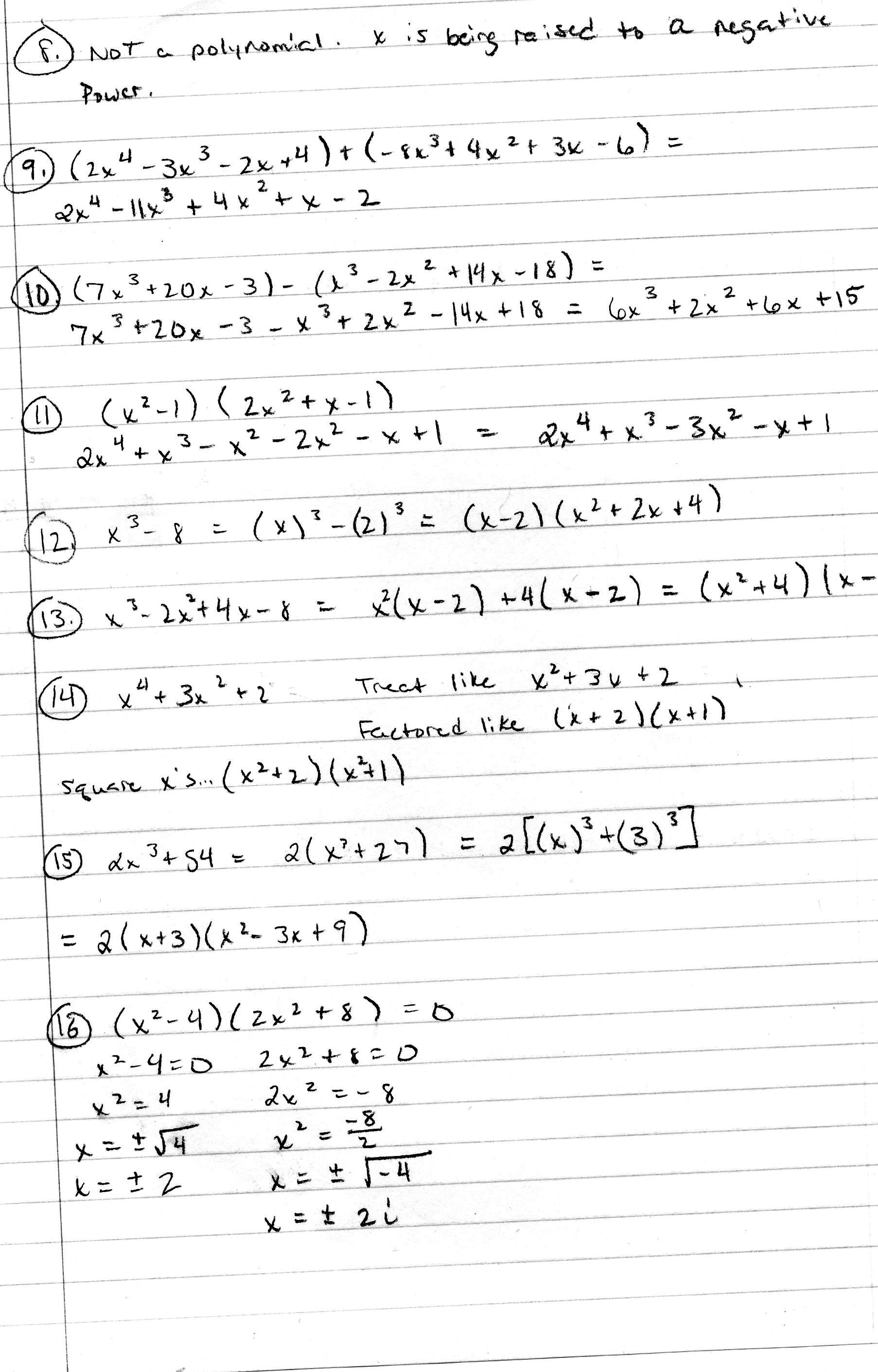 Algebra 20 PDFs — Mr. Deibel